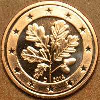 Отдается в дар Монета 2 евро цента 2014 года