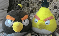 Отдается в дар Птички и свинка Angry Birds