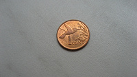 Отдается в дар 1 цент 1999 Тринидад и Тобаго. Колибри