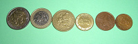 Отдается в дар недокомплект евро монет 4