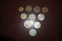 Отдается в дар набор монет Югославии