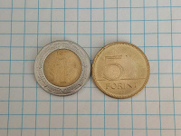 Отдается в дар Монета Венгрии и Мексики