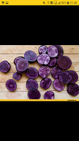 Отдается в дар Картошка… сырая )))) фиолетовая