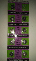 Батарейки 1.55V в часы G9 / AG9 / 394A / CX194 / LR936W