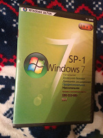 Отдается в дар Диск windows 7 с программами