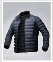 Куртка uniqlo xs мужская чёрная
