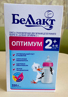 Отдается в дар Сухая молочная смесь «Беллакт оптимум 2+»