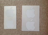 Отдается в дар Наклейки Apple