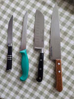Отдается в дар 4 кухонных ножа