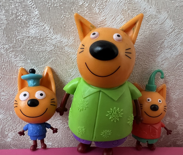 Фигурки «Три кота» в дар (Санкт-Петербург). Дарудар
