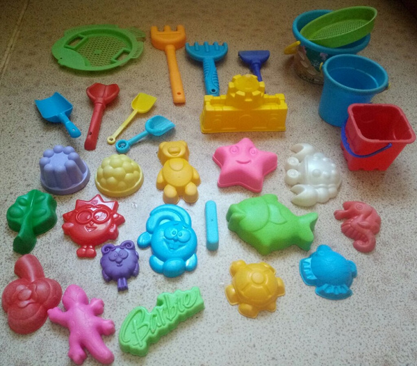 Игрушки в песочницу в дар (Минск). Дарудар