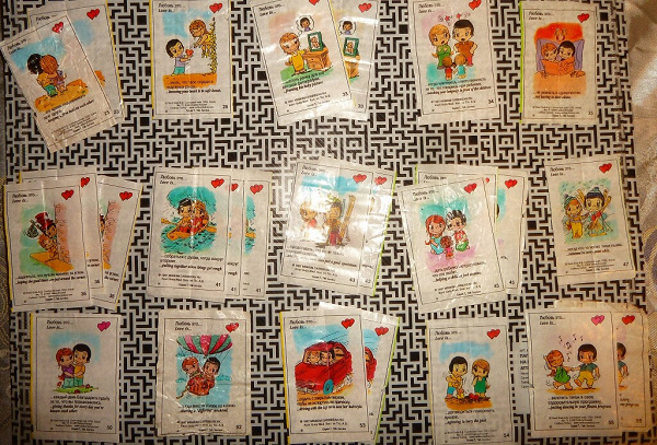 Вкладыши Love is в дар (Ростов-на-Дону). Дарудар