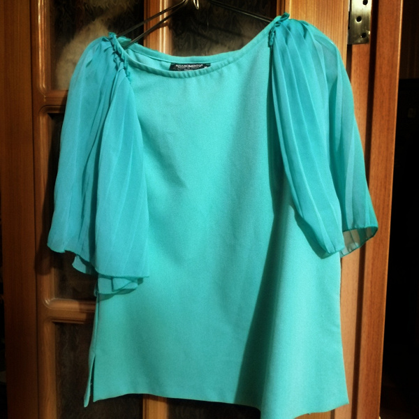 Блузка бирюзовая в дар (Санкт-Петербург). Дарудар