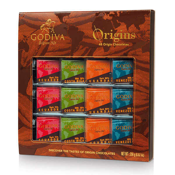 Набор шоколада Godiva 48 origin chocolates
