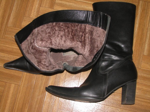 любителям остроносой обуви — зимние сапожки EGLE