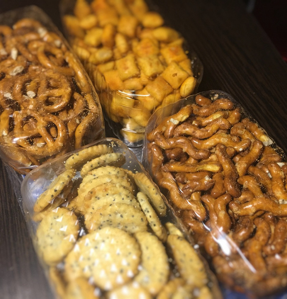 Соленые печеньки