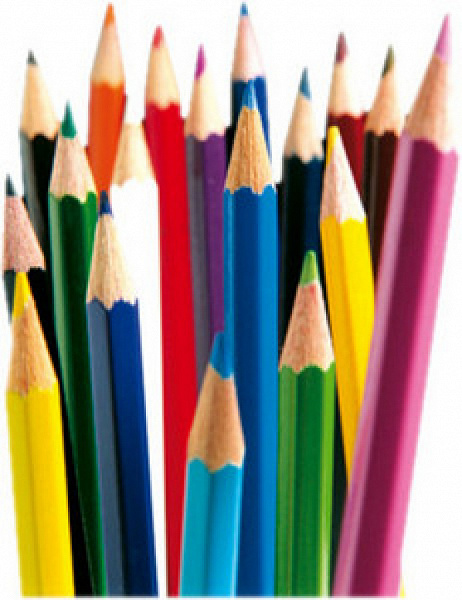 коробка цветных карандашей 12 шт