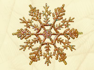 Ёлочные игрушки Снежинки