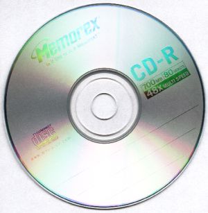 4 чистых диска CD-R