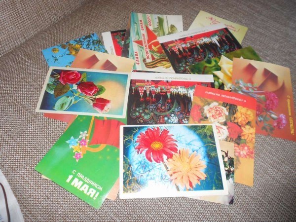 открытки из СССР
