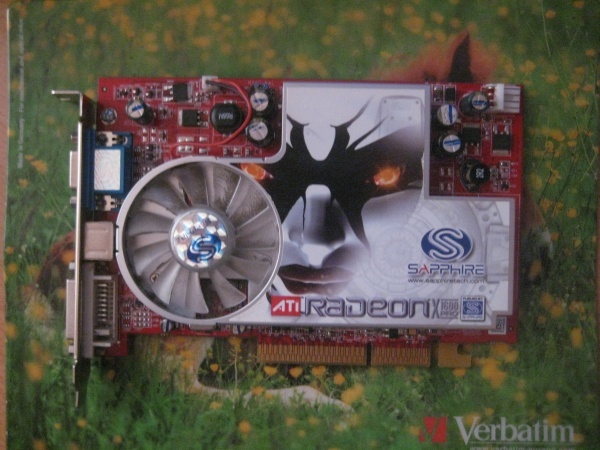 Видеокарта Sapphire Radeon X1600 Pro AGP — НЕРАБОЧАЯ