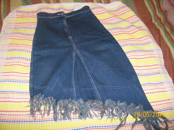 юбка джинсовая