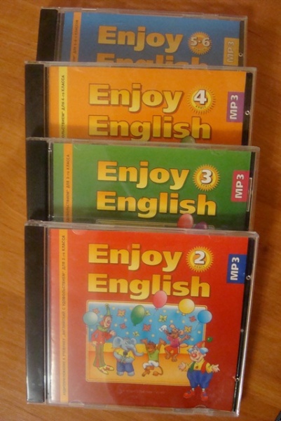 Учебник английского enjoy english