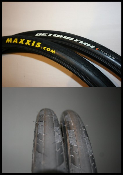 Вело-покрышки MAXXIS Detonator 1.25 со стальным кордом