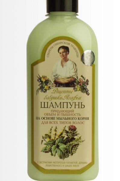 Шампунь Рецепты бабушки Агафьи, придающий объем и пышность