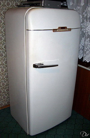 Холодильник ЗИЛ (советский), рабочий.