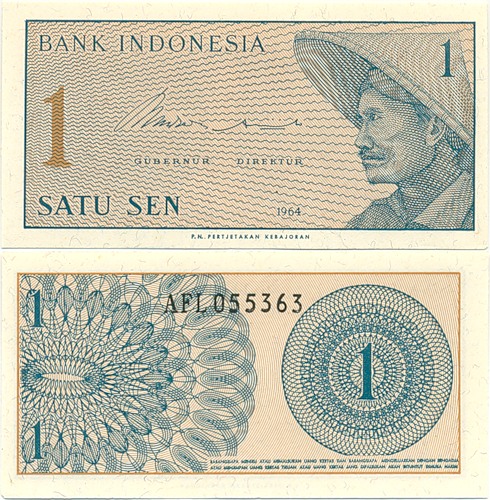 (Пресс) Банкноты Индонезии (Сены)