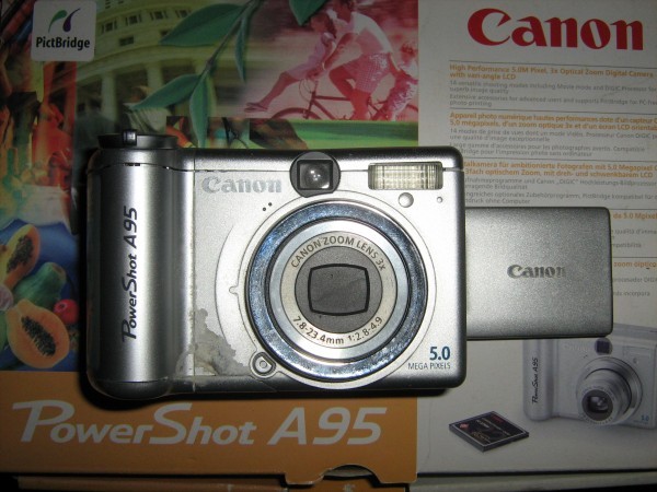 Canon A95 нерабочий