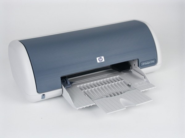 Струйный цветной принтер HP Deskjet 3745 (Картриджи надо менять)