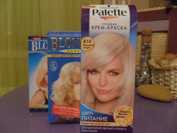 Краска для волос блонд украина