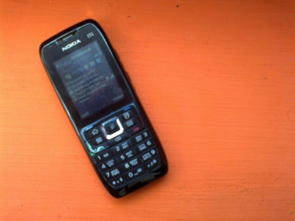 Nokia E51. Ушатанная.
