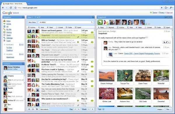 2 инвайта на Google Wave