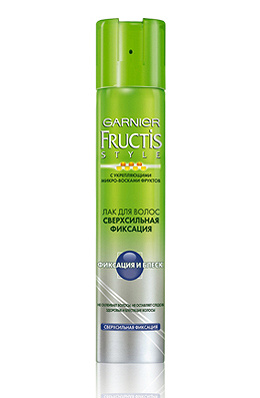 Как вам лак для волос garnier