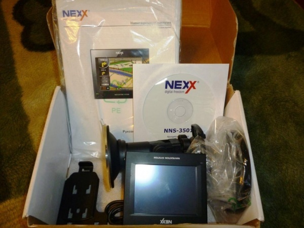 Навигаторы NEXX NNS-3501