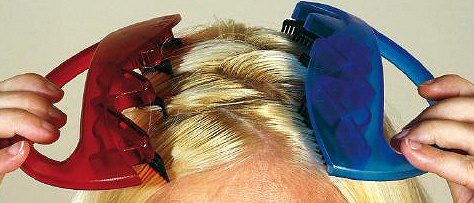 Как сделать зигзагообразный пробор на волосах