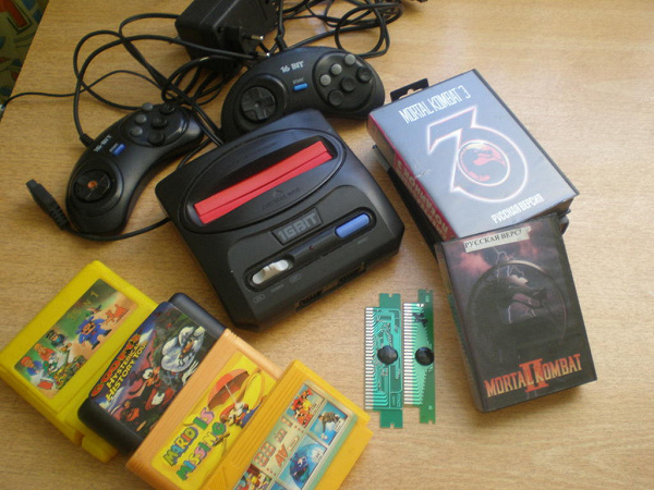 Игровая приставки Sega в дар (Москва). Дарудар