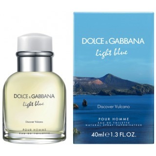 Туалетная вода dolce gabbana light blue discover vulcano pour homme