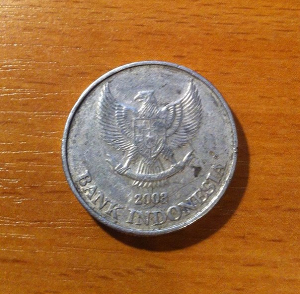 Монета 500 рупий Индонезия