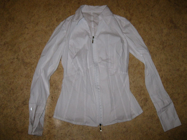 Белые рубашки 44р