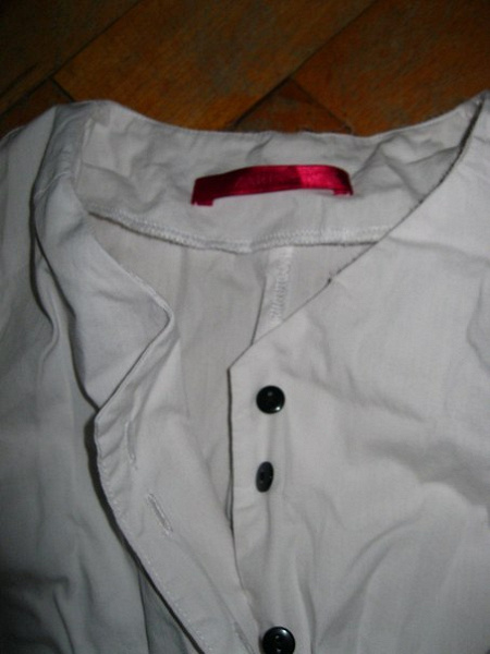 Белая рубашка 44р