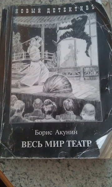 Книги акунин весь мир театр