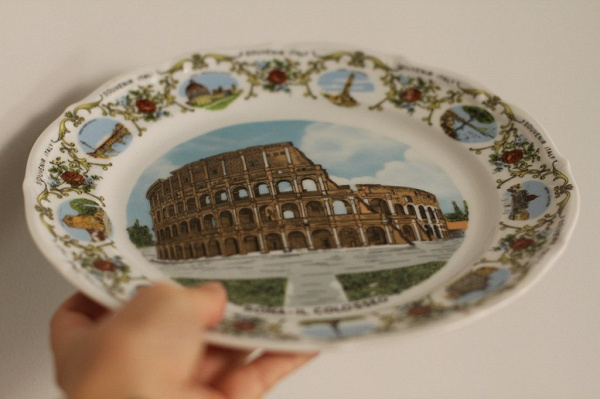 Тарелка декоративная «Италия»