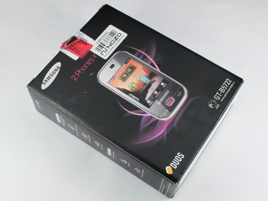 Б/У мобильный телефон Samsung Duos GTB5722