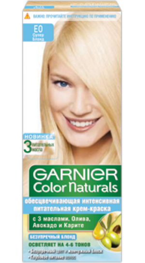 Гарньер е0. Обесцвечивающий крем крем краска для волос Garnier Color naturals. Garnier e0 осветлитель. Деколорант гарньер e0. Краска Garnier Ео супер блонд.