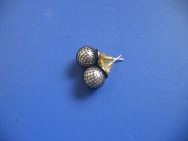 Серьги бусины