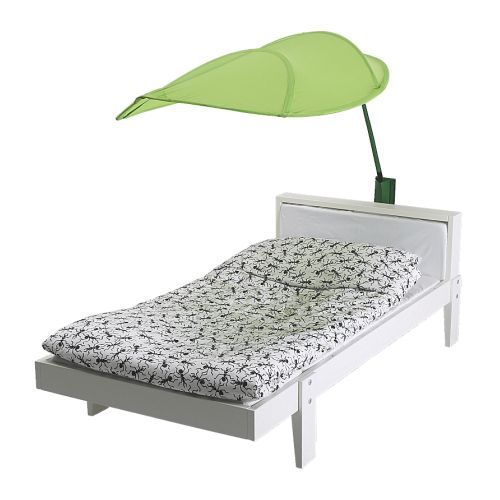 Полог для детской кровати икея 'зеленый лист'